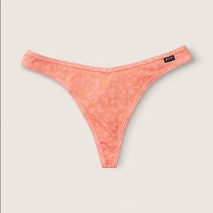 PINK Cotton Thong Panty.
